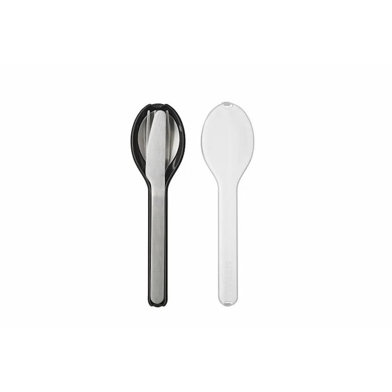Mepal ellipse bestekset 3-delig nordic black