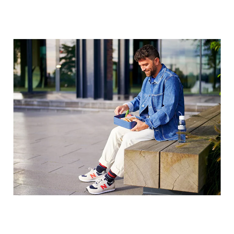 Mepal lunchbox take a break large nordic blue