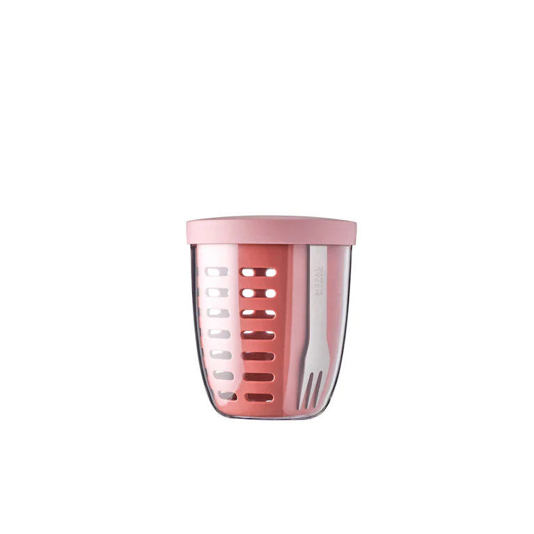 Mepal ellipse fruit & veggie pot vivid mauve