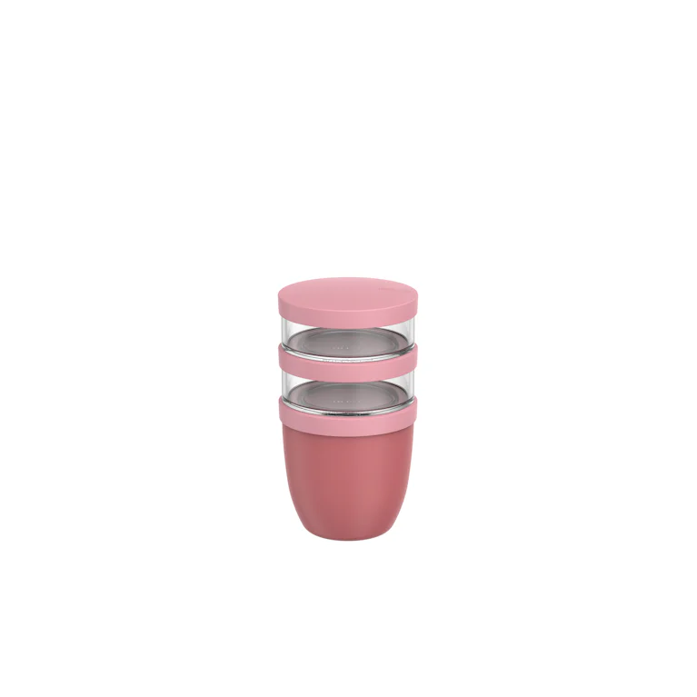 Mepal ellipse lunchpot 3-delig 500 ml + 2x 200 ml vivid mauve