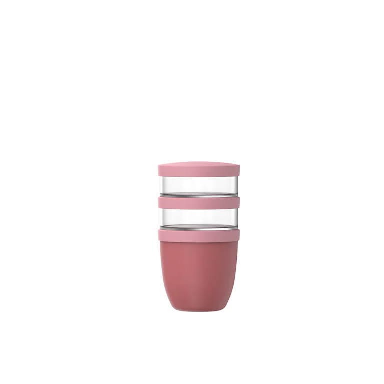 Mepal ellipse lunchpot 3-delig 500 ml + 2x 200 ml vivid mauve