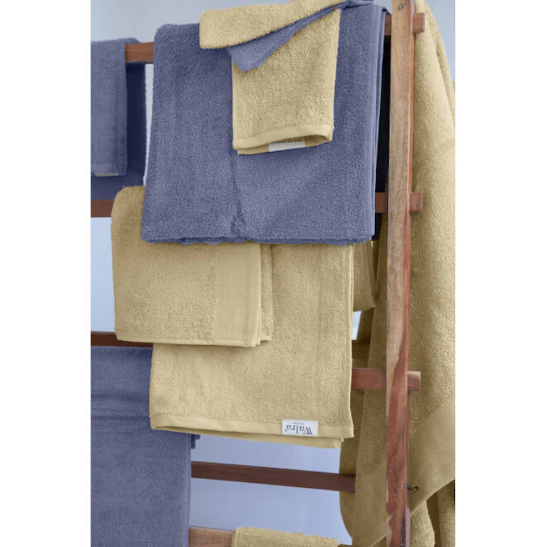 Walra baddoek soft cotton maisgeel 60x110 cm