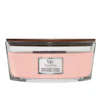 Woodwick pressed blooms & patchouli ellipse candle