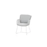 4SO Fabrice dining tuinstoel Frozen/Frost Grey