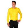 Herenhemd Basic colour geel