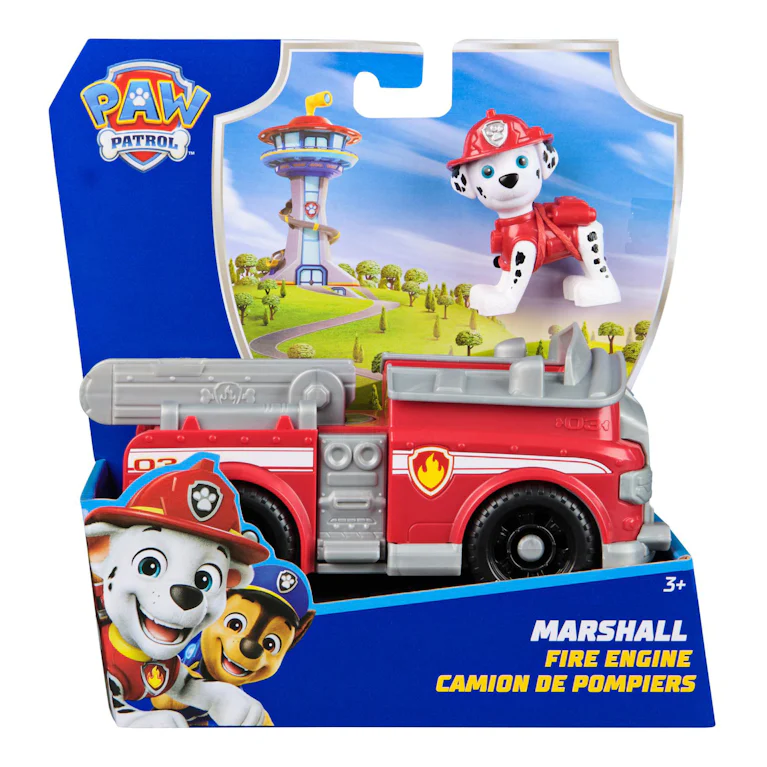 Paw Patrol brandweerwagen Marshall