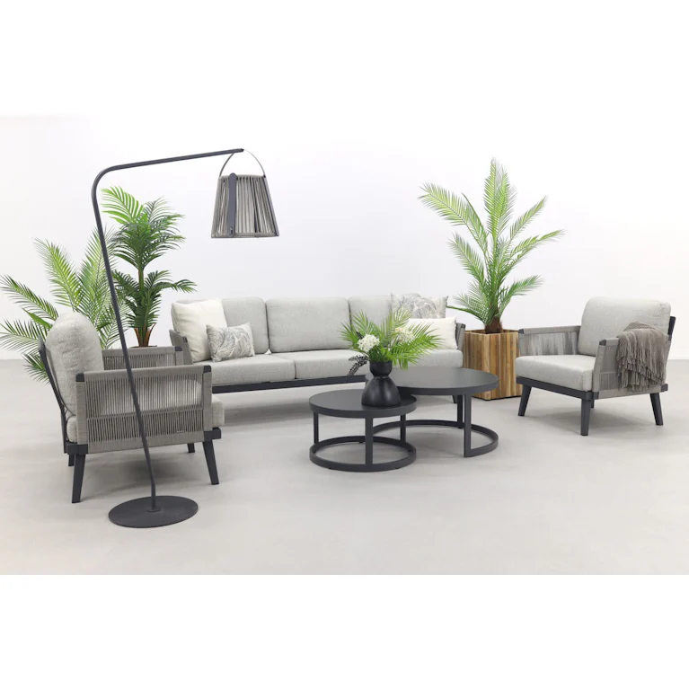 Qopps Elion loungeset met Soman koffietafel set