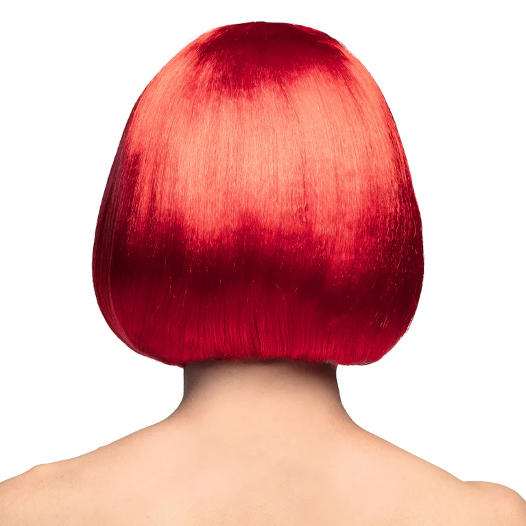Pruik Cabaret rood