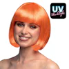 Pruik Cabaret oranje