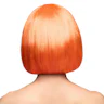 Pruik Cabaret oranje