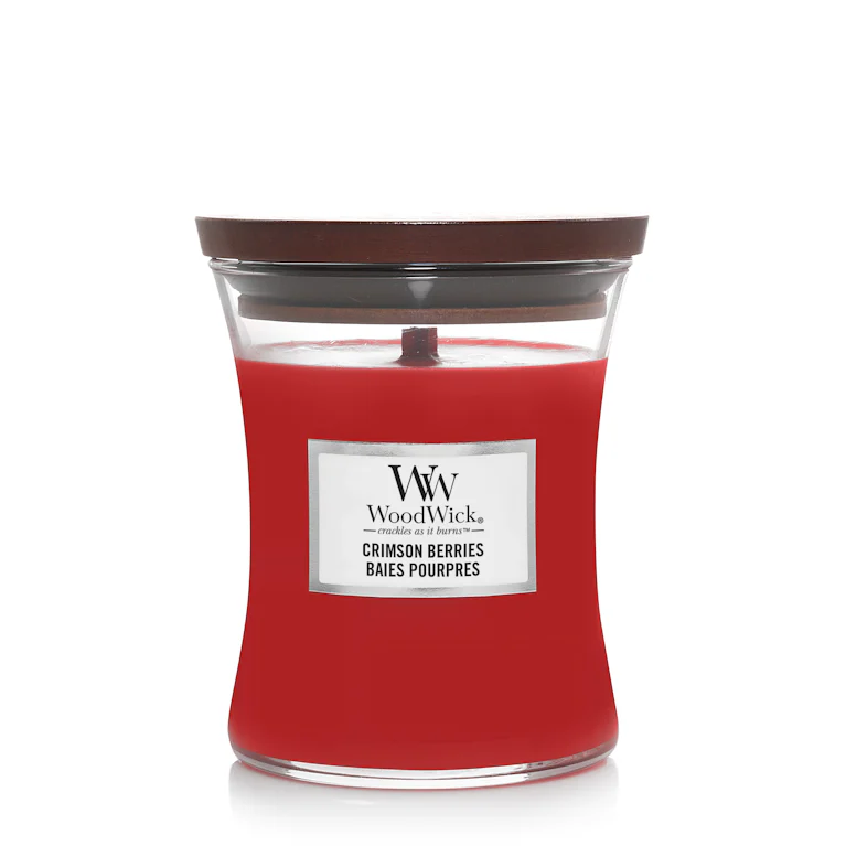 WoodWick crimson berries mini candle
