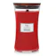 WoodwWick crimson berries large candle