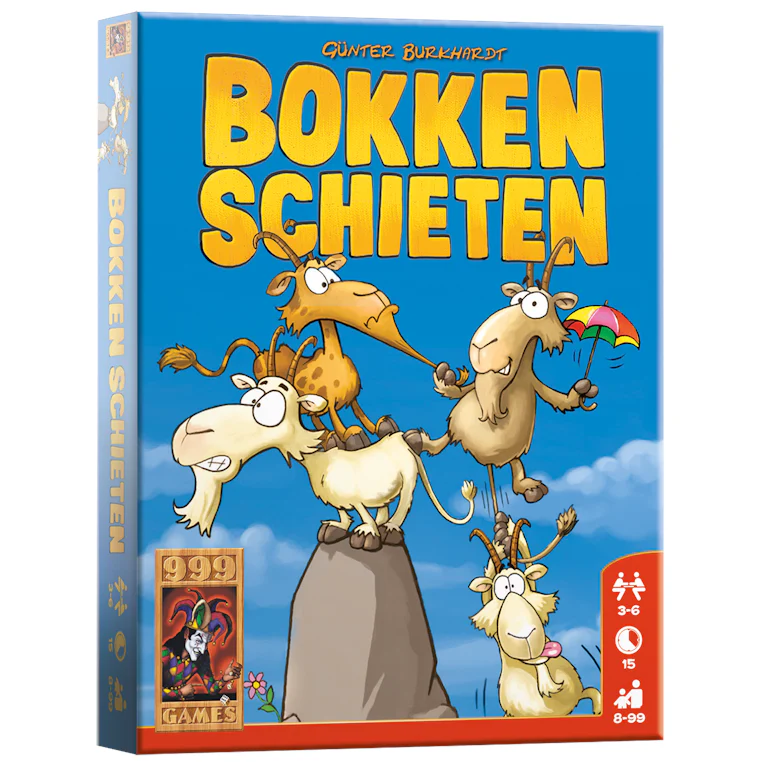 Bokken schieten kaartspel
