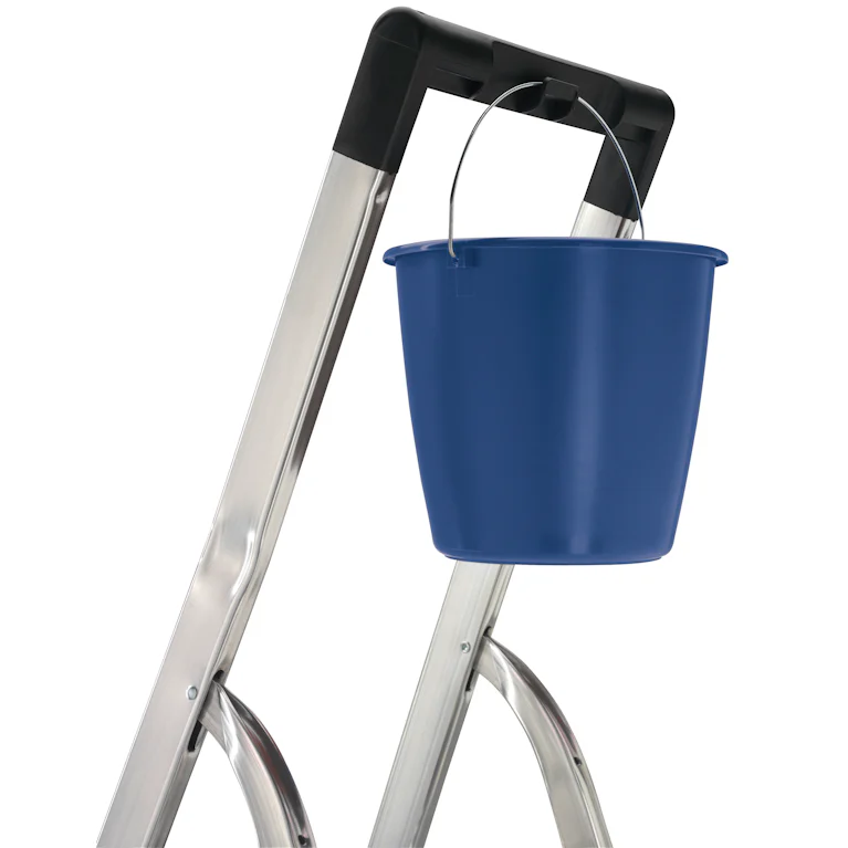 Hailo huishoudtrap L40 4 alu steps