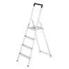 Hailo huishoudtrap L40 4 alu steps