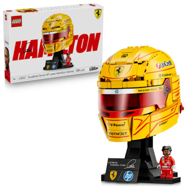 LEGO® Special edition 43022 Scuderia Ferrari HP helm van Lewis Hamilton