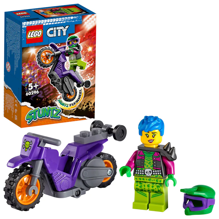 LEGO® City 60296 Wheelie stuntmotor