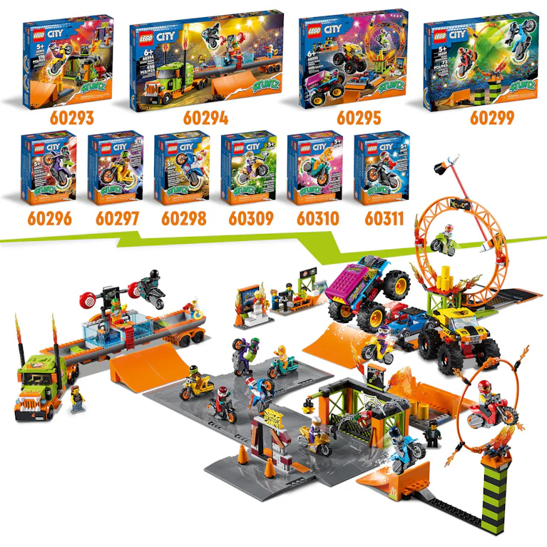 LEGO® City 60296 Wheelie stuntmotor