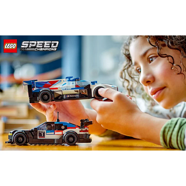 LEGO® Speed Champions 76922 M4 GT3 en de M Hybrid V8