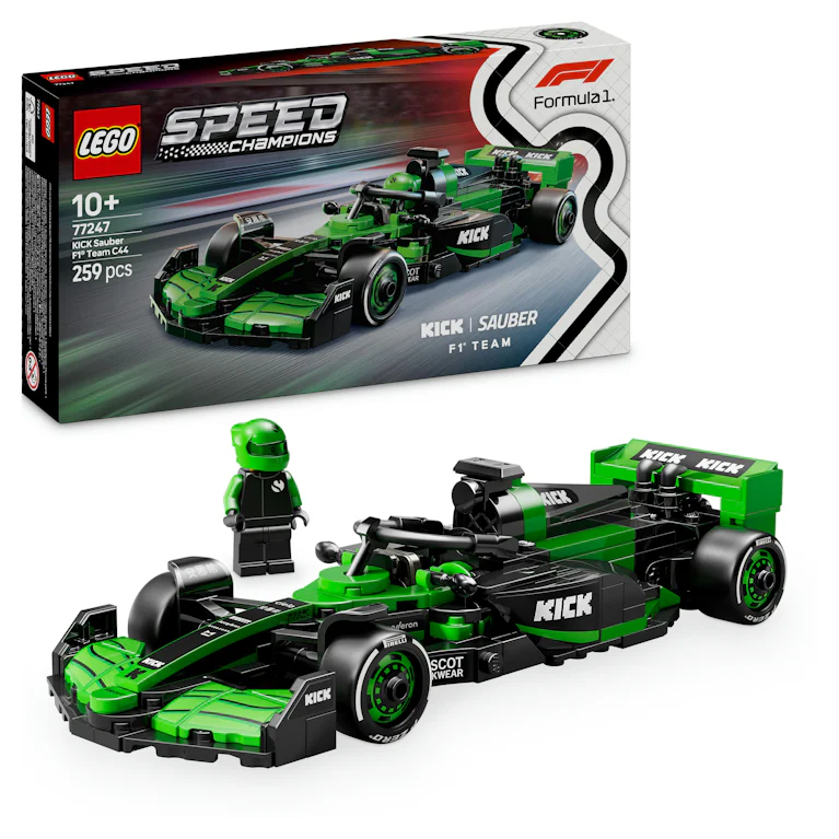 LEGO® Speed KICK Sauber F1® 77247 Team C44 racewagen