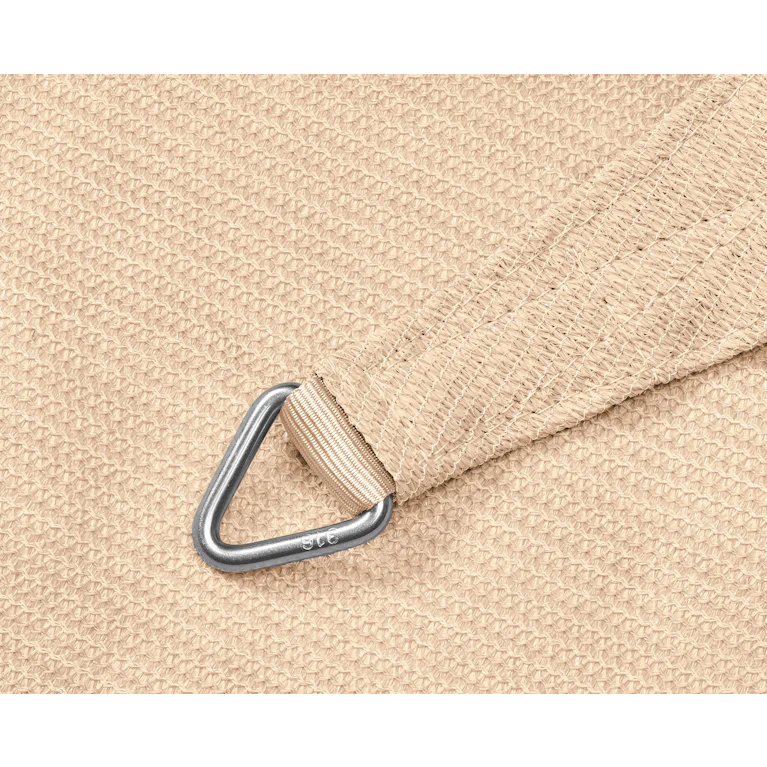 Platinum Schaduwdoek driehoek gebroken wit 360x360x360