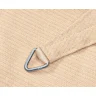 Platinum Schaduwdoek driehoek gebroken wit 360x360x360