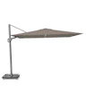 Platinum Nexus T2 zweefparasol premium 3x3 Antraciet frame Havana doek