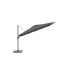 Platinum Challenger zweefparasol T2 premium 2.60x3.50 Antraciet frame Faded black doek
