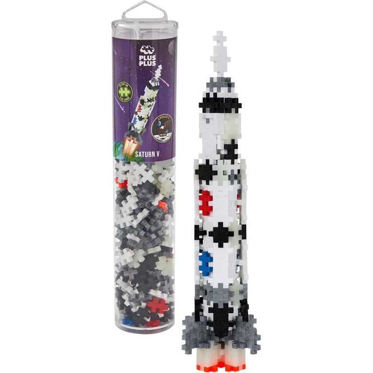 Plus-Plus tube saturn V raket: 240 stuks (4182)