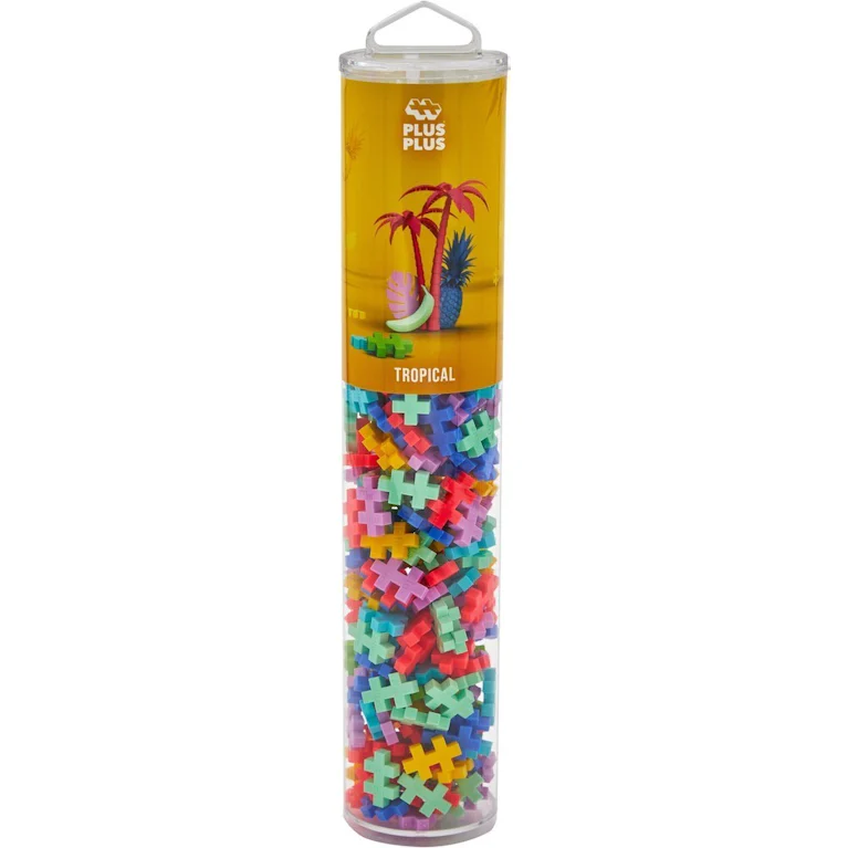 Plus-Plus tube tropical: 240 stuks (4261)
