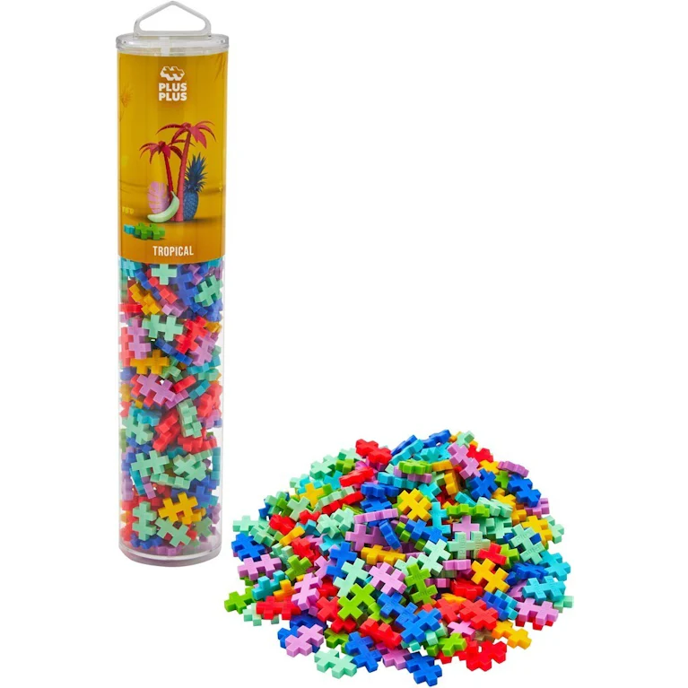 Plus-Plus tube tropical: 240 stuks (4261)