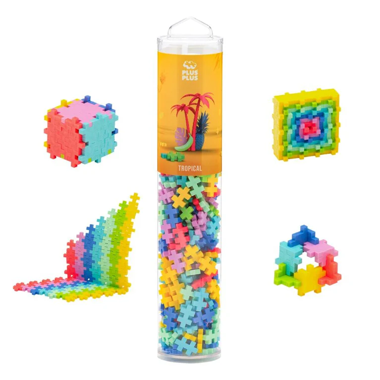 Plus-Plus tube tropical: 240 stuks (4261)