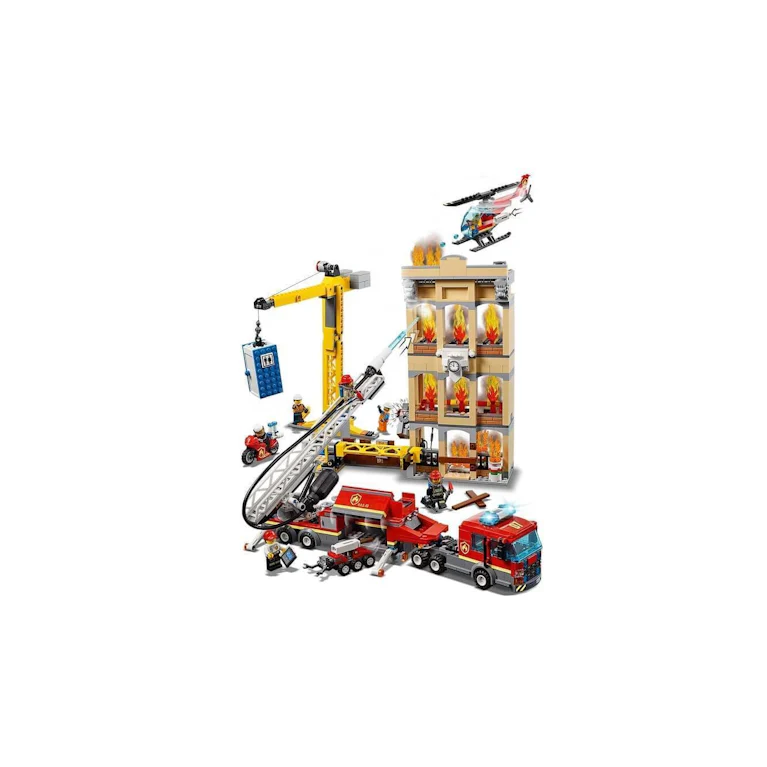 LEGO® City 60216 Brandweerkazerne in de stad