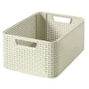 Curver style mandje M 18 liter vintage wit