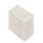 Set van 5 x 2 Walra gastendoeken soft cotton kiezen grijs (beige) 30x50 cm