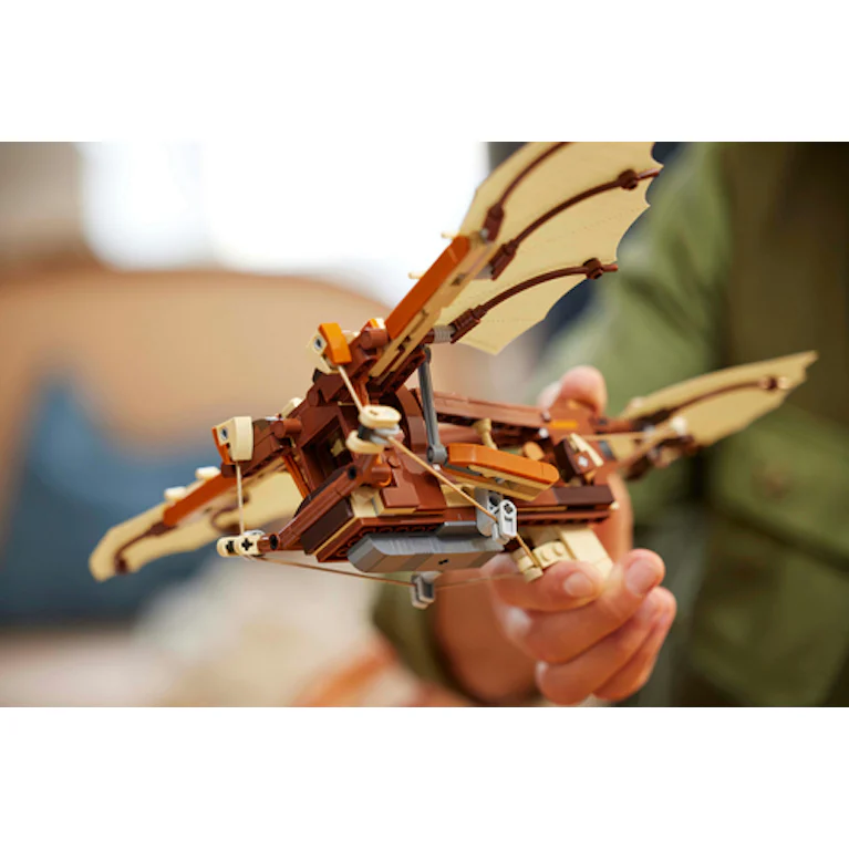 LEGO® Icons De vliegmachine van Leonardo da Vinci