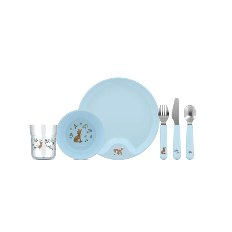 Mepal set kinderservies mio 6-delig Little Dutch forest friends