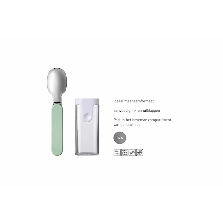 Mepal ellipse vouwlepel nordic sage