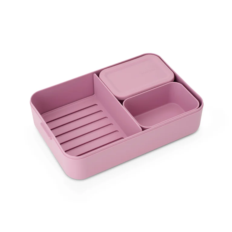 Brabantia Make & Take Bento Lunchbox large Lilac Pink